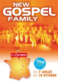New Gospel Family en concert à Nîmes. Le samedi 18 juillet 2015 à Nîmes. Gard.  21H00